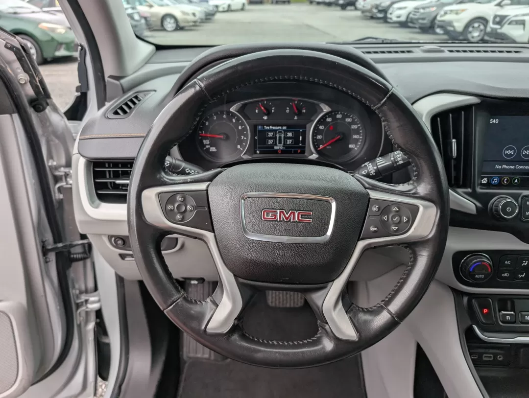 2018 /Medium Ash Gray/Jet Black GMC Terrain SLE (3GKALMEV9JL) with an Other engine, located at 3959 U.S. 80 W, Phenix City, AL, 36870, (334) 297-4885, 32.469296, -85.135185 - Discover the perfect blend of comfort, style, and functionality with the 2018 GMC Terrain SLE, now available at Gils Auto in Phenix City, AL. This stylish SUV is designed for your family's adventures-whether you're navigating the daily commute, enjoying weekend getaways, or tackling outdoor excursio - Photo#15