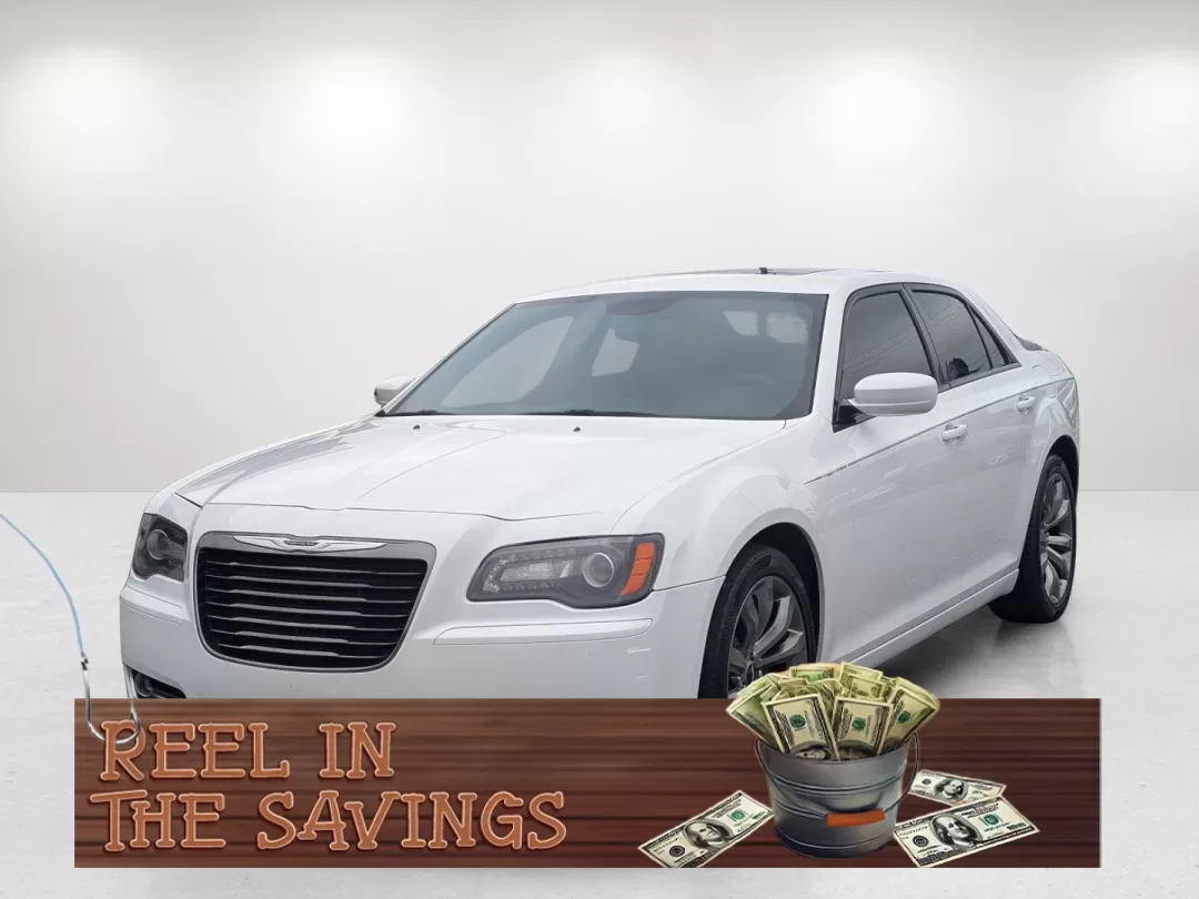 2014 /Ambassador Blue/Black Chrysler 300 300S (2C3CCABG3EH) with an Other engine, located at 3959 U.S. 80 W, Phenix City, AL, 36870, (334) 297-4885, 32.469296, -85.135185 - **Experience Luxury and Performance with the 2014 Chrysler 300S at Gils Auto!**<br /> <br /> Imagine cruising through Phenix City, AL, in a stylish sedan that seamlessly blends luxury with powerful performance-a vehicle that's perfect for both your daily commute and spontaneous weekend adventures. T - Photo#0