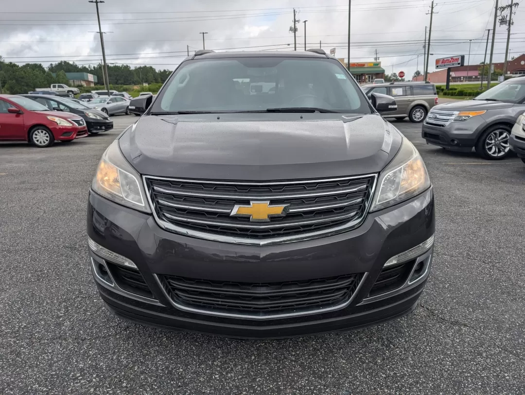 2015 /Ebony Chevrolet Traverse LT (1GNKRHKD9FJ) with an Other engine, located at 3959 U.S. 80 W, Phenix City, AL, 36870, (334) 297-4885, 32.469296, -85.135185 - **Discover Adventure with the 2015 Chevrolet Traverse LT Your Perfect Family SUV!**<br /> <br /> Are you ready to elevate your family adventures? The 2015 Chevrolet Traverse LT is designed to take your family outings, weekend getaways, and daily commutes to an entirely new level. With spacious seat - Photo#1