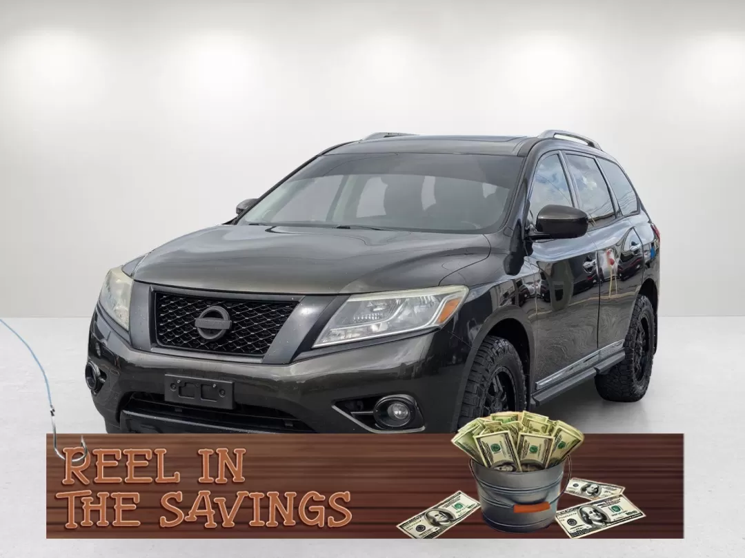 2015 /Charcoal Nissan Pathfinder SL (5N1AR2MM6FC) with an Other engine, located at 3959 U.S. 80 W, Phenix City, AL, 36870, (334) 297-4885, 32.469296, -85.135185 - **Explore the Great Outdoors in Comfort with This 2015 Nissan Pathfinder SL!**<br /> <br /> Are you ready to elevate your weekend adventures and daily commutes? Look no further than this stunning 2015 Nissan Pathfinder SL, now available at Gils Auto in Phenix City, AL. This versatile SUV is not just - Photo#0