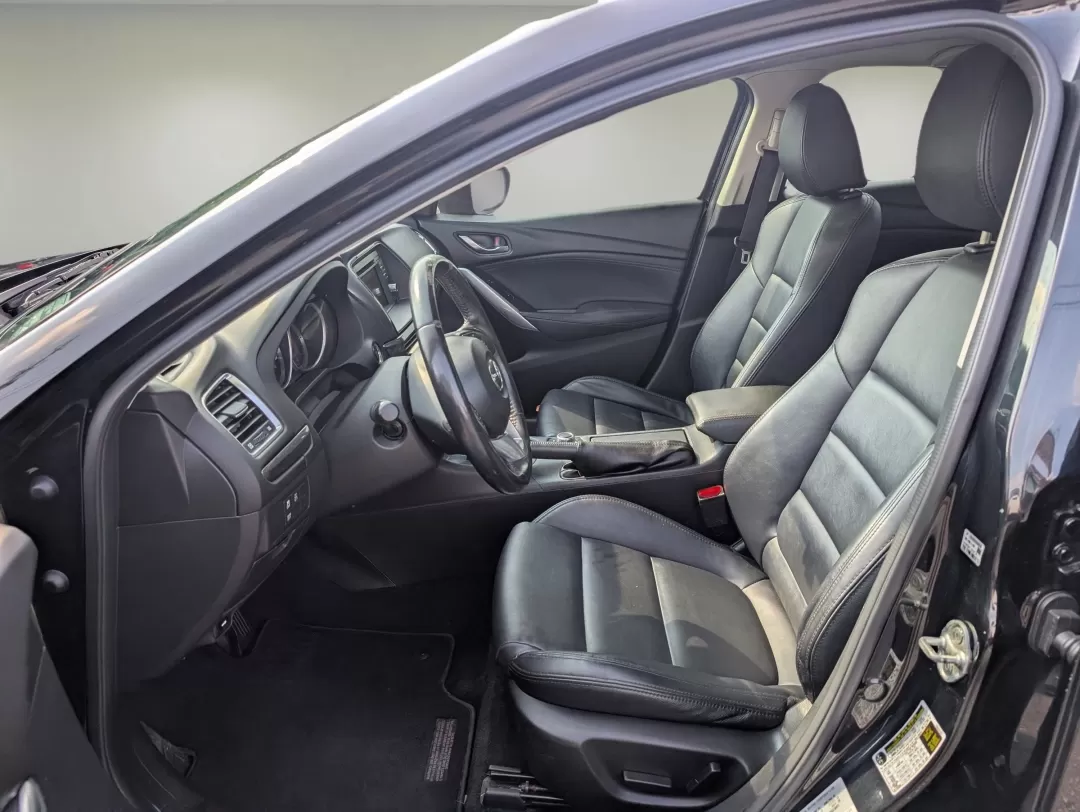 2015 /Black Mazda Mazda6 i Touring (JM1GJ1V5XF1) with an Other engine, located at 3959 U.S. 80 W, Phenix City, AL, 36870, (334) 297-4885, 32.469296, -85.135185 - **Elevate Your Daily Drive with the 2015 Mazda6 i Touring Perfect for Phenix City Adventures!**<br /> <br /> Experience the joy of driving with the sleek and stylish 2015 Mazda6 i Touring, an ideal choice for those seeking a blend of comfort, performance, and modern technology in Phenix City, AL. W - Photo#8