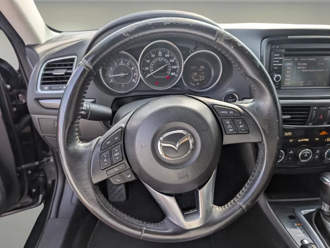 2015 /Black Mazda Mazda6 i Touring (JM1GJ1V5XF1) with an Other engine, located at 3959 U.S. 80 W, Phenix City, AL, 36870, (334) 297-4885, 32.469296, -85.135185 - **Elevate Your Daily Drive with the 2015 Mazda6 i Touring Perfect for Phenix City Adventures!**<br /> <br /> Experience the joy of driving with the sleek and stylish 2015 Mazda6 i Touring, an ideal choice for those seeking a blend of comfort, performance, and modern technology in Phenix City, AL. W - Photo#14