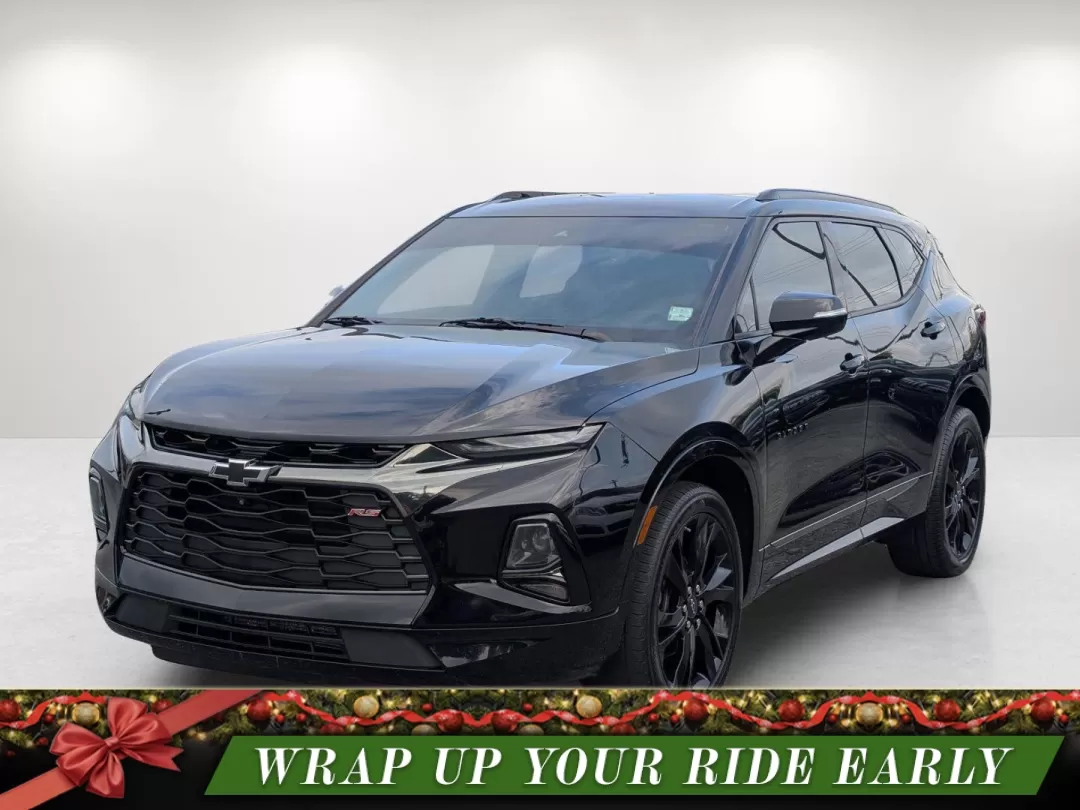2020 /Jet Black Chevrolet Blazer RS (3GNKBERS2LS) with an Other engine, located at 1430 Gateway Drive, Opelika, AL, 36801, (334) 239-0944, 32.637871, -85.409790 - Discover the perfect blend of style, comfort, and functionality with this stunning 2020 Chevrolet Blazer RS, available now at Gils Auto in Phenix City, AL. Whether you're navigating daily commutes, embarking on weekend adventures, or accommodating a growing family, this SUV has everything you need t - Photo#0