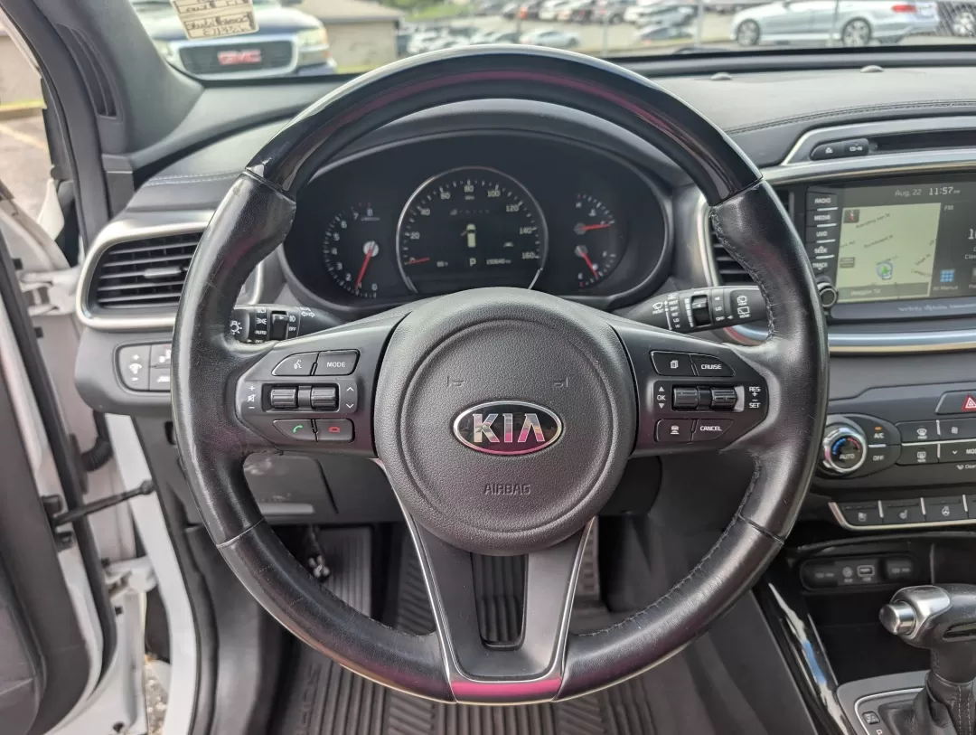 2017 /Satin Black Kia Sorento SXL V6 (5XYPK4A59HG) with an Other engine, located at 3959 U.S. 80 W, Phenix City, AL, 36870, (334) 297-4885, 32.469296, -85.135185 - Are you ready to elevate your family adventures or daily commutes with a vehicle that strikes the perfect balance between comfort, style, and reliability? Look no further than this stunning 2017 Kia Sorento SXL V6, now available at Gils Auto in Phenix City, AL. Whether you're navigating the bustling - Photo#14