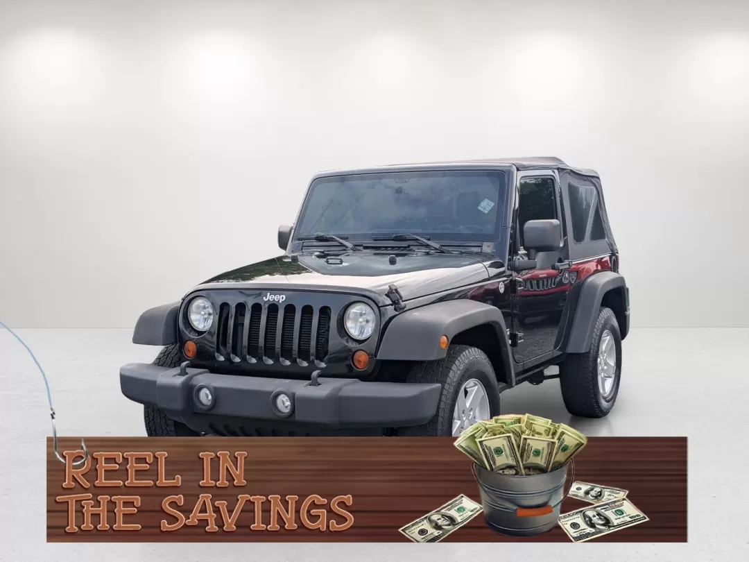 2013 /Black Interior Jeep Wrangler Sport (1C4AJWAG0DL) with an Other engine, located at 3959 U.S. 80 W, Phenix City, AL, 36870, (334) 297-4885, 32.469296, -85.135185 - 2013 Jeep Wrangler Sport - Photo#0