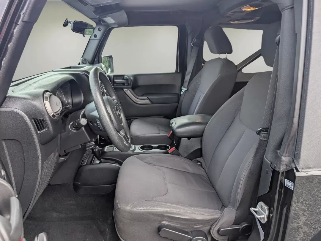 2013 /Black Interior Jeep Wrangler Sport (1C4AJWAG0DL) with an Other engine, located at 3959 U.S. 80 W, Phenix City, AL, 36870, (334) 297-4885, 32.469296, -85.135185 - 2013 Jeep Wrangler Sport - Photo#9