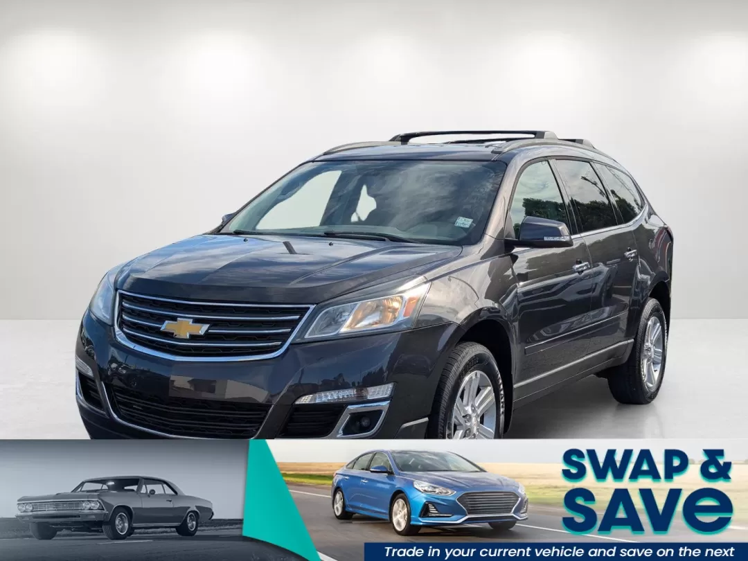2014 /Dk Titanium/Lt Titanium Chevrolet Traverse LT (1GNKRGKD1EJ) with an Other engine, located at 5115 14th Ave., Columbus, GA, 31904, (706) 323-0345, 32.511494, -84.971046 - Are you searching for the perfect family SUV that combines comfort, reliability, and affordability? Look no further than this stunning 2014 Chevrolet Traverse LT, now available at Gils Auto in Phenix City, AL. Ideal for growing families or anyone who enjoys weekend adventures, this versatile vehicle - Photo#0