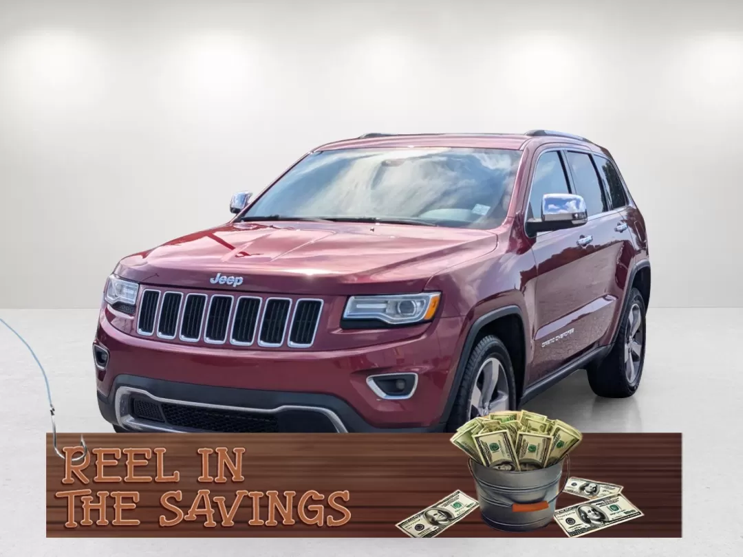 2015 /Lt Frost Beige/Black Jeep Grand Cherokee Limited (1C4RJEBG6FC) with an Other engine, located at 3959 U.S. 80 W, Phenix City, AL, 36870, (334) 297-4885, 32.469296, -85.135185 - Experience life's adventures with the 2015 Jeep Grand Cherokee Limited, available now at Gils Auto in Phenix City, AL. This sport utility vehicle is designed for those who seek freedom on the open road without compromising on comfort or style. Whether you're planning a weekend getaway or need a reli - Photo#0