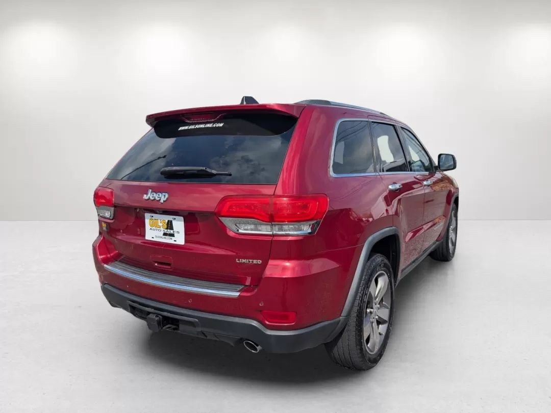 2015 /Lt Frost Beige/Black Jeep Grand Cherokee Limited (1C4RJEBG6FC) with an Other engine, located at 3959 U.S. 80 W, Phenix City, AL, 36870, (334) 297-4885, 32.469296, -85.135185 - Experience life's adventures with the 2015 Jeep Grand Cherokee Limited, available now at Gils Auto in Phenix City, AL. This sport utility vehicle is designed for those who seek freedom on the open road without compromising on comfort or style. Whether you're planning a weekend getaway or need a reli - Photo#5