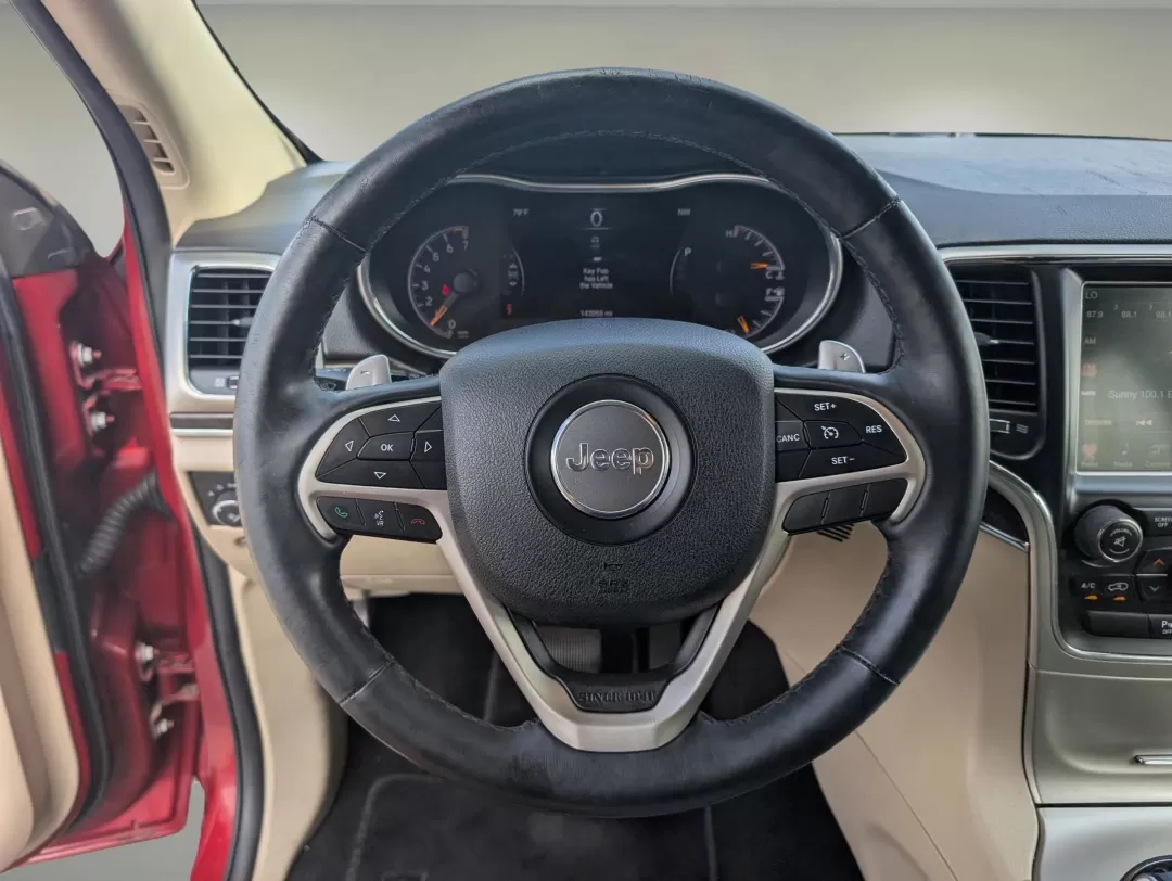 2015 /Lt Frost Beige/Black Jeep Grand Cherokee Limited (1C4RJEBG6FC) with an Other engine, located at 3959 U.S. 80 W, Phenix City, AL, 36870, (334) 297-4885, 32.469296, -85.135185 - Experience life's adventures with the 2015 Jeep Grand Cherokee Limited, available now at Gils Auto in Phenix City, AL. This sport utility vehicle is designed for those who seek freedom on the open road without compromising on comfort or style. Whether you're planning a weekend getaway or need a reli - Photo#16