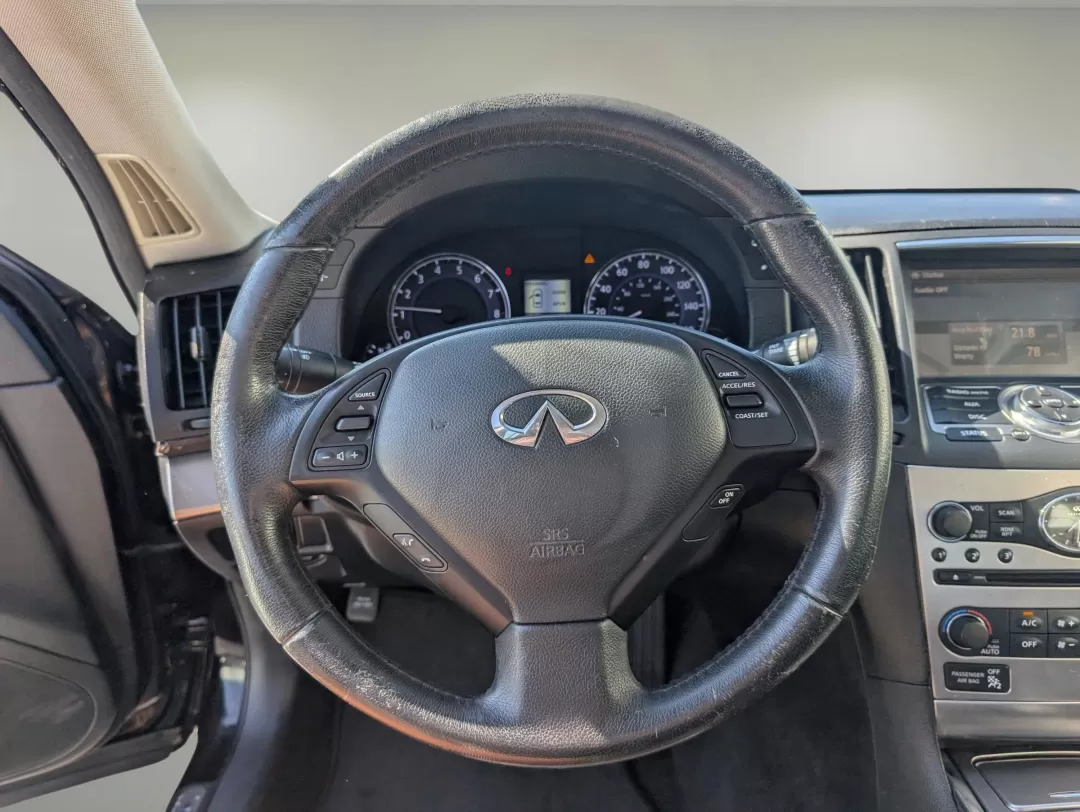2012 /Graphite Infiniti G25 Sedan x (JN1DV6AR7CM) with an Other engine, located at 1430 Gateway Drive, Opelika, AL, 36801, (334) 239-0944, 32.637871, -85.409790 - 2012 Infiniti G25 Sedan x - Photo#15