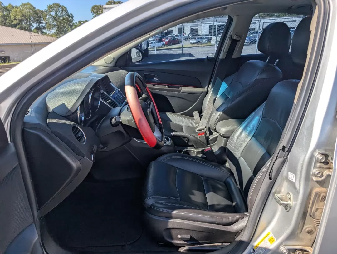 2015 /Jet Black Chevrolet Cruze LTZ (1G1PG5SB8F7) with an Other engine, located at 3959 U.S. 80 W, Phenix City, AL, 36870, (334) 297-4885, 32.469296, -85.135185 - **Discover Unmatched Style and Comfort with the 2015 Chevrolet Cruze LTZ at Gils Auto!**<br /> <br /> Are you in search of a reliable vehicle that fits seamlessly into your daily life? The 2015 Chevrolet Cruze LTZ is the perfect sedan for anyone seeking a stylish ride that excels in efficiency and c - Photo#9