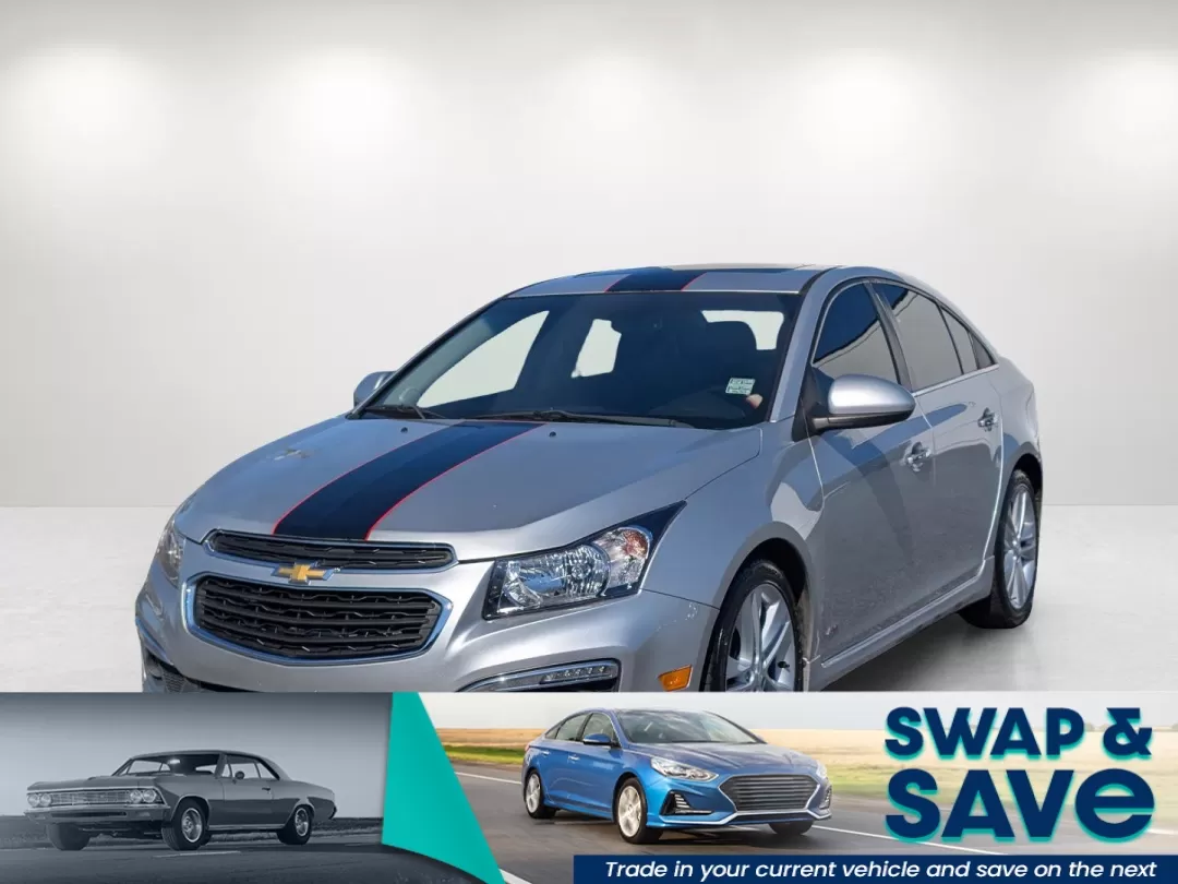 2015 /Jet Black Chevrolet Cruze LTZ (1G1PG5SB8F7) with an Other engine, located at 3959 U.S. 80 W, Phenix City, AL, 36870, (334) 297-4885, 32.469296, -85.135185 - **Discover Unmatched Style and Comfort with the 2015 Chevrolet Cruze LTZ at Gils Auto!**<br /> <br /> Are you in search of a reliable vehicle that fits seamlessly into your daily life? The 2015 Chevrolet Cruze LTZ is the perfect sedan for anyone seeking a stylish ride that excels in efficiency and c - Photo#0
