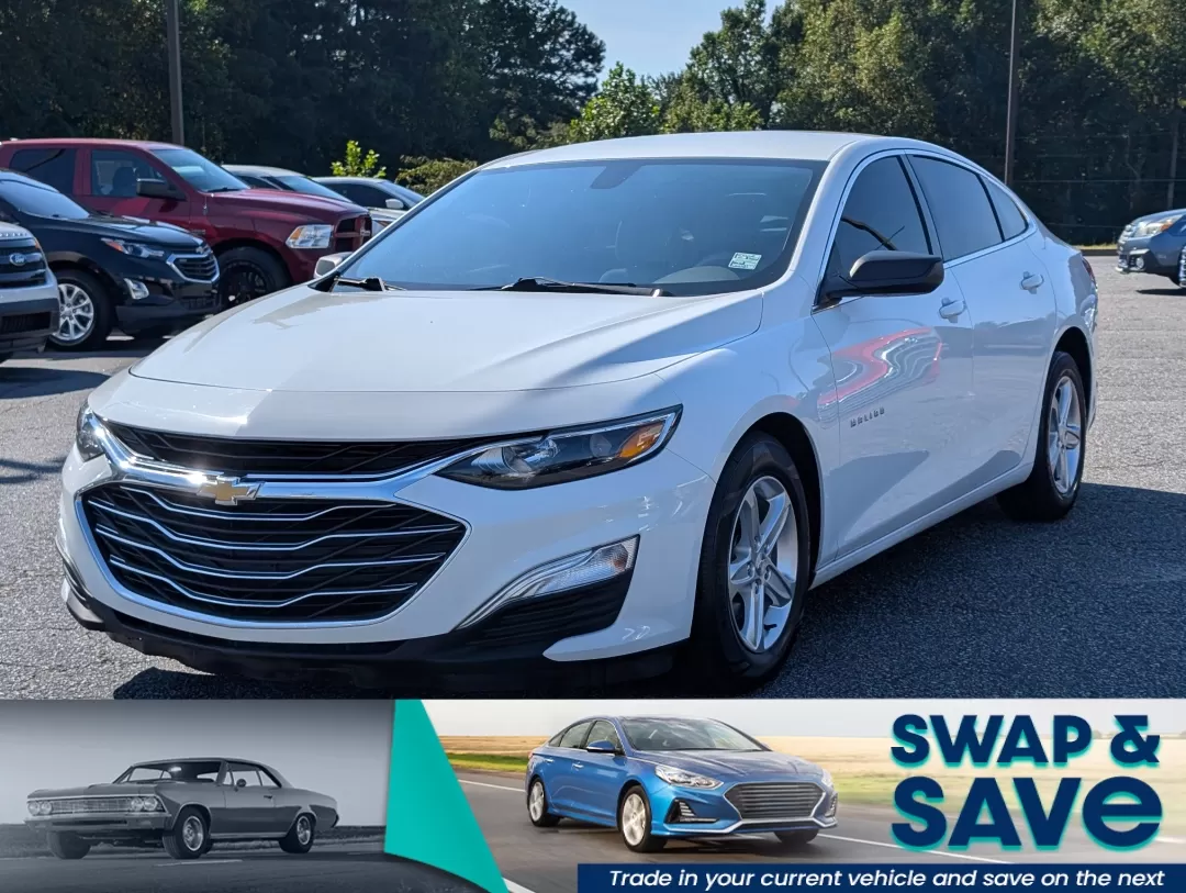 2021 /Dark Atmosphere/ Medium Ash Gray Chevrolet Malibu LS (1G1ZC5ST0MF) with an Other engine, located at 7000 Northlake Connector, Columbus, GA, 31904, (706) 987-8085, 32.524975, -84.978134 - 2021 Chevrolet Malibu LS - Photo#0