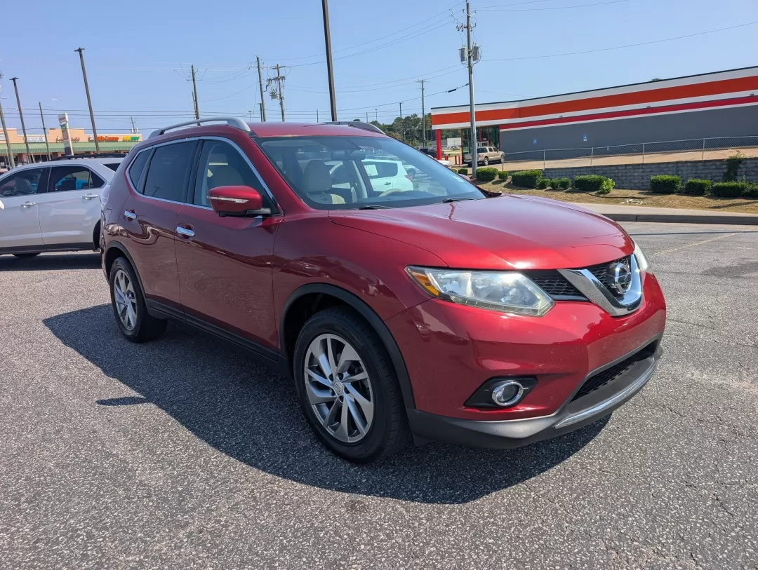 2014 /Almond Nissan Rogue SL (5N1AT2MT4EC) with an Other engine, located at 7000 Northlake Connector, Columbus, GA, 31904, (706) 987-8085, 32.524975, -84.978134 - 2014 Nissan Rogue SL - Photo#2