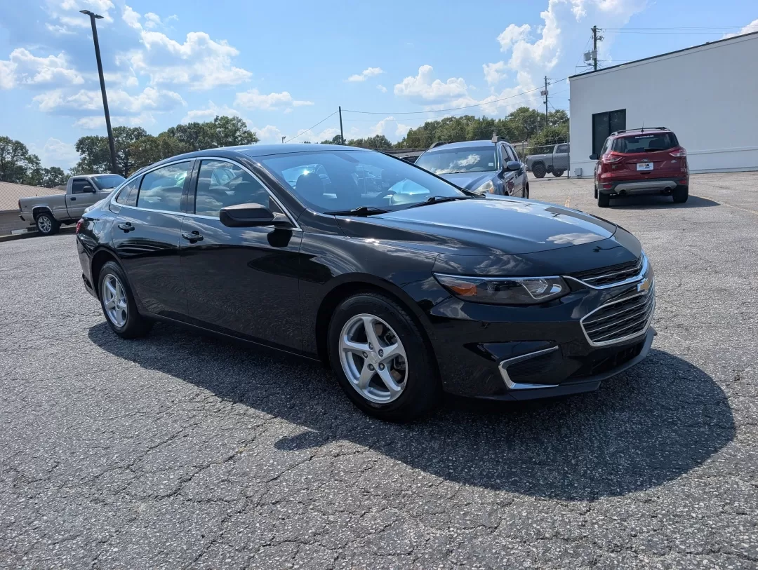 2018 /Jet Black Chevrolet Malibu LS (1G1ZB5ST2JF) with an Other engine, located at 3959 U.S. 80 W, Phenix City, AL, 36870, (334) 297-4885, 32.469296, -85.135185 - 2018 Chevrolet Malibu LS - Photo#2