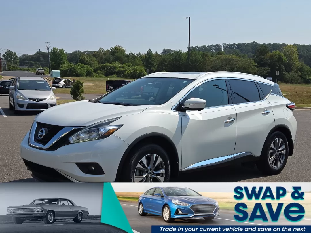 2015 /Black Nissan Murano SL (5N1AZ2MG3FN) with an Other engine, located at 521 Old Farm Lane Rd, Prattville, AL, 36066, (334) 325-1505, 32.482460, -86.416367 - **Discover the Perfect Family SUV: 2015 Nissan Murano SL at Gils Auto in Prattville, AL!**<br /> <br /> Are you in the market for a reliable vehicle that combines comfort, style, and versatility? Look no further than this stunning 2015 Nissan Murano SL, perfect for growing families and weekend adven - Photo#0