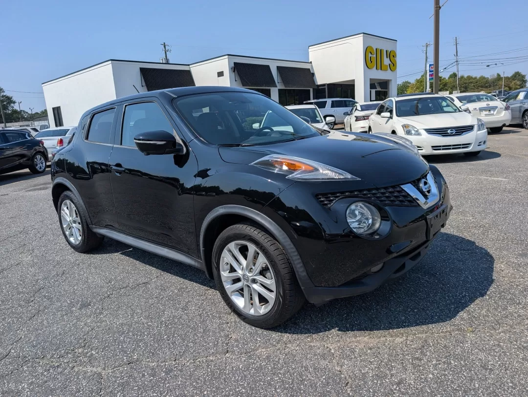 2016 /Black Nissan Juke SL (JN8AF5MR9GT) with an Other engine, located at 3959 U.S. 80 W, Phenix City, AL, 36870, (334) 297-4885, 32.469296, -85.135185 - ### Your Perfect Adventure Awaits: 2016 Nissan Juke SL at Gils Auto in Phenix City, AL<br /> <br /> Ready for your next journey? Whether you're embarking on daily commutes or planning weekend getaways, the 2016 Nissan Juke SL is designed for those who crave a dynamic lifestyle. With its sporty exter - Photo#2