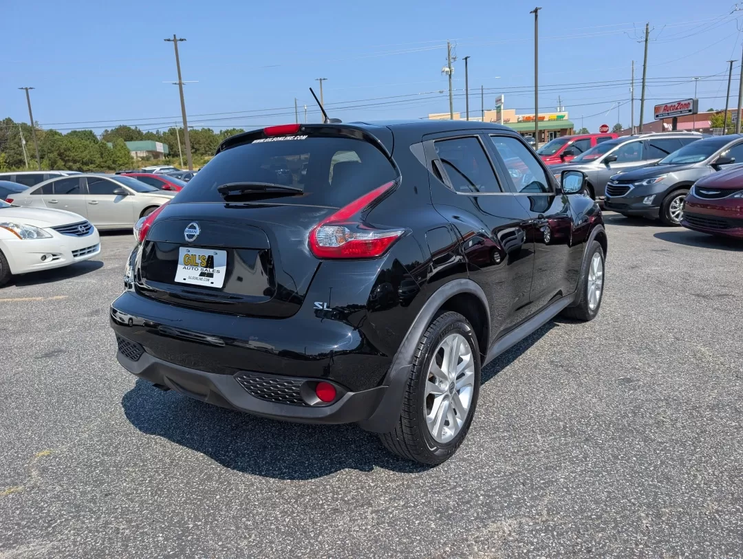 2016 /Black Nissan Juke SL (JN8AF5MR9GT) with an Other engine, located at 3959 U.S. 80 W, Phenix City, AL, 36870, (334) 297-4885, 32.469296, -85.135185 - ### Your Perfect Adventure Awaits: 2016 Nissan Juke SL at Gils Auto in Phenix City, AL<br /> <br /> Ready for your next journey? Whether you're embarking on daily commutes or planning weekend getaways, the 2016 Nissan Juke SL is designed for those who crave a dynamic lifestyle. With its sporty exter - Photo#4