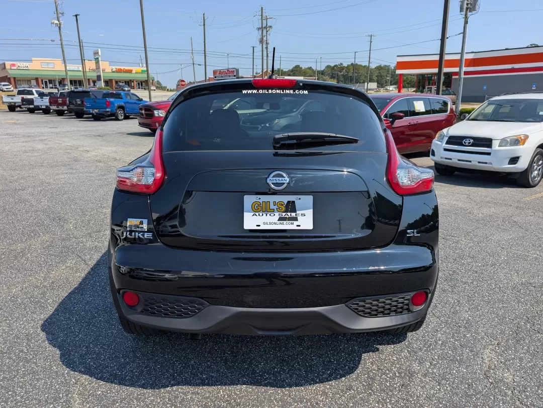 2016 /Black Nissan Juke SL (JN8AF5MR9GT) with an Other engine, located at 3959 U.S. 80 W, Phenix City, AL, 36870, (334) 297-4885, 32.469296, -85.135185 - ### Your Perfect Adventure Awaits: 2016 Nissan Juke SL at Gils Auto in Phenix City, AL<br /> <br /> Ready for your next journey? Whether you're embarking on daily commutes or planning weekend getaways, the 2016 Nissan Juke SL is designed for those who crave a dynamic lifestyle. With its sporty exter - Photo#5