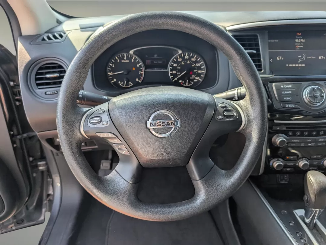 2019 /Charcoal Nissan Pathfinder S (5N1DR2MN5KC) with an Other engine, located at 3959 U.S. 80 W, Phenix City, AL, 36870, (334) 297-4885, 32.469296, -85.135185 - 2019 Nissan Pathfinder S - Photo#16
