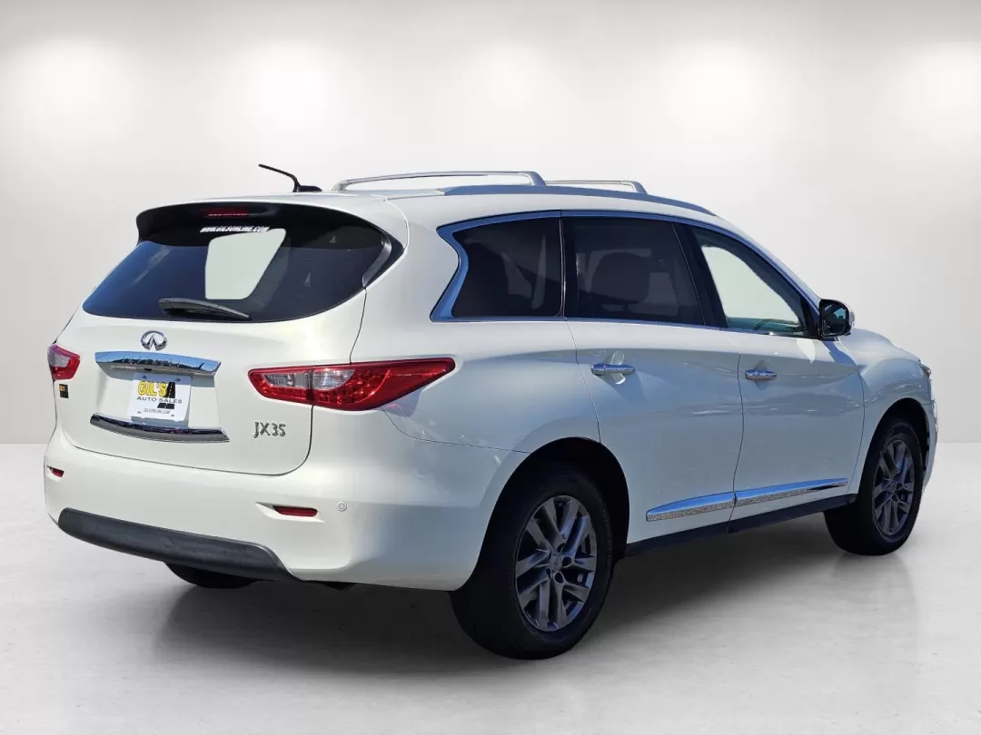 2013 /Wheat Infiniti JX35 (5N1AL0MN9DC) with an Other engine, located at 3959 U.S. 80 W, Phenix City, AL, 36870, (334) 297-4885, 32.469296, -85.135185 - ### Explore Ultimate Comfort and Style with the 2013 Infiniti JX35 at Gils Auto!<br /> <br /> Are you searching for the perfect SUV that combines luxury, versatility, and comfort for your family or your daily commute? Look no further than the 2013 Infiniti JX35, now available at Gils Auto, your trus - Photo#5