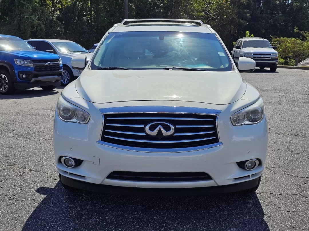 2013 /Wheat Infiniti JX35 (5N1AL0MN9DC) with an Other engine, located at 3959 U.S. 80 W, Phenix City, AL, 36870, (334) 297-4885, 32.469296, -85.135185 - 2013 Infiniti JX35 - Photo#1