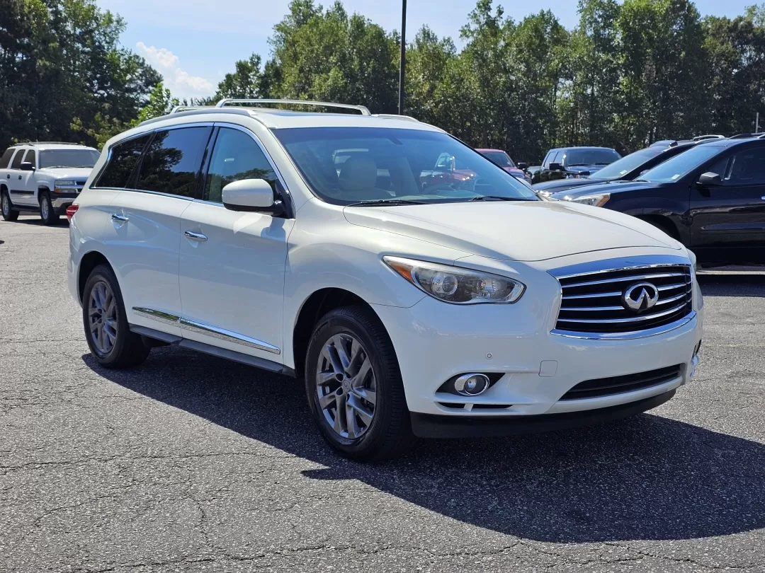 2013 /Wheat Infiniti JX35 (5N1AL0MN9DC) with an Other engine, located at 3959 U.S. 80 W, Phenix City, AL, 36870, (334) 297-4885, 32.469296, -85.135185 - 2013 Infiniti JX35 - Photo#2