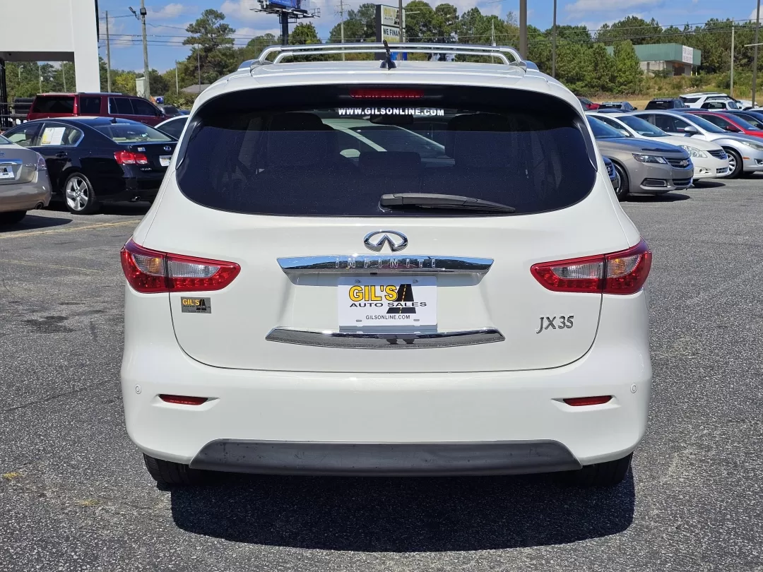 2013 /Wheat Infiniti JX35 (5N1AL0MN9DC) with an Other engine, located at 3959 U.S. 80 W, Phenix City, AL, 36870, (334) 297-4885, 32.469296, -85.135185 - 2013 Infiniti JX35 - Photo#5
