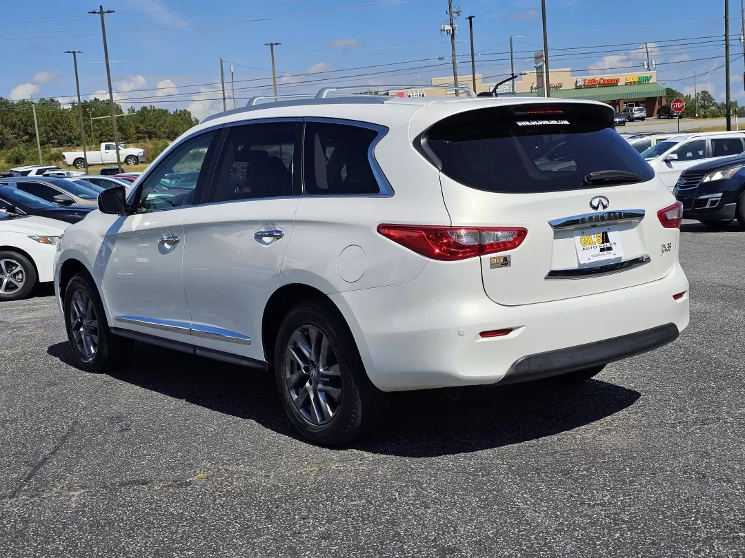 2013 /Wheat Infiniti JX35 (5N1AL0MN9DC) with an Other engine, located at 3959 U.S. 80 W, Phenix City, AL, 36870, (334) 297-4885, 32.469296, -85.135185 - 2013 Infiniti JX35 - Photo#6