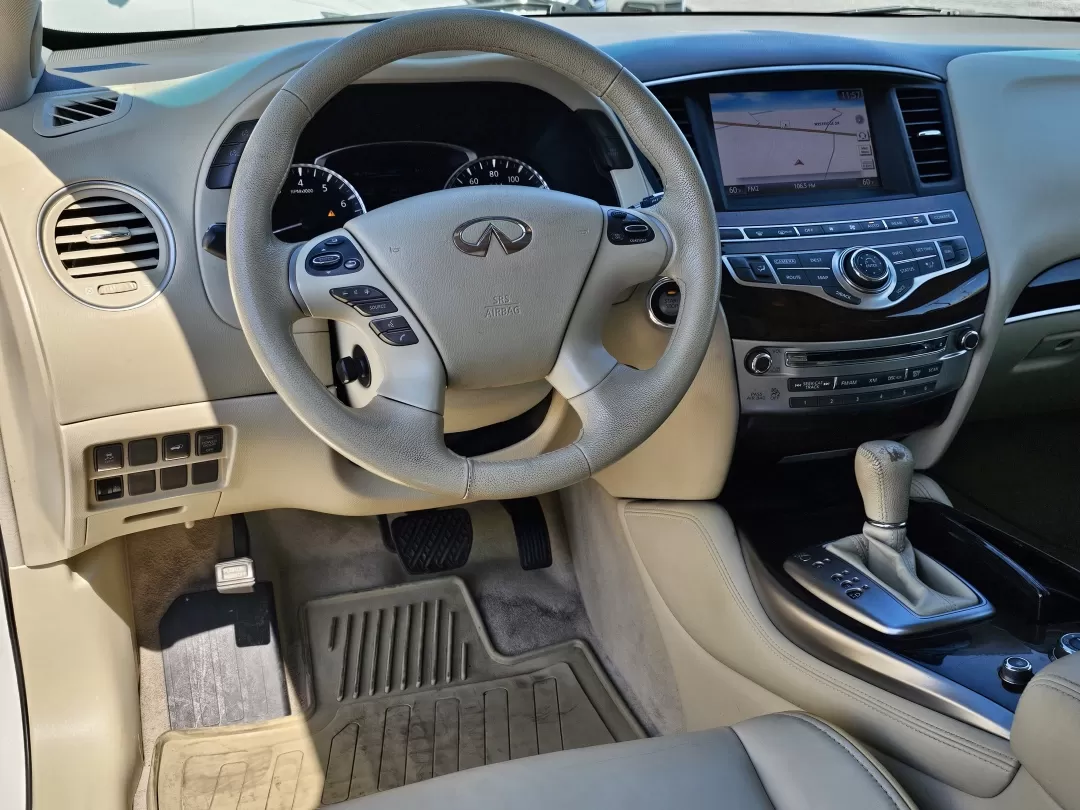 2013 /Wheat Infiniti JX35 (5N1AL0MN9DC) with an Other engine, located at 3959 U.S. 80 W, Phenix City, AL, 36870, (334) 297-4885, 32.469296, -85.135185 - 2013 Infiniti JX35 - Photo#15