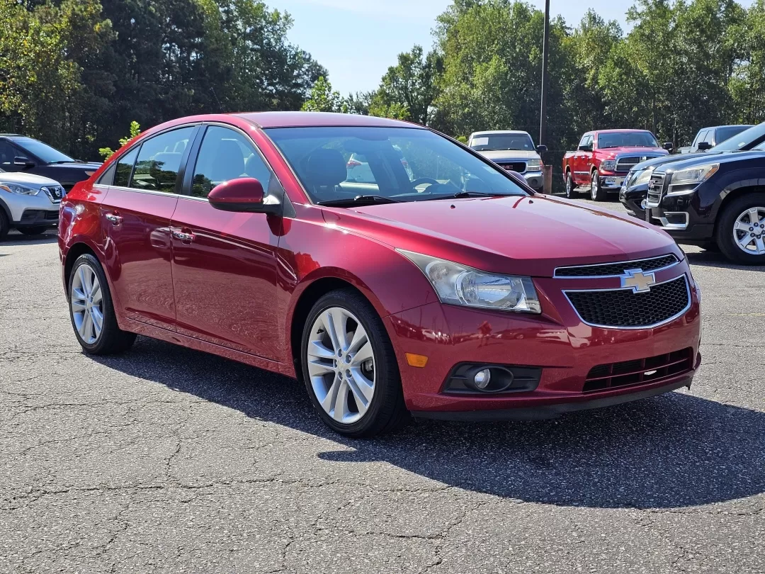 2012 /Jet Black Chevrolet Cruze LTZ (1G1PH5SC9C7) with an Other engine, located at 3959 U.S. 80 W, Phenix City, AL, 36870, (334) 297-4885, 32.469296, -85.135185 - 2012 Chevrolet Cruze LTZ - Photo#2