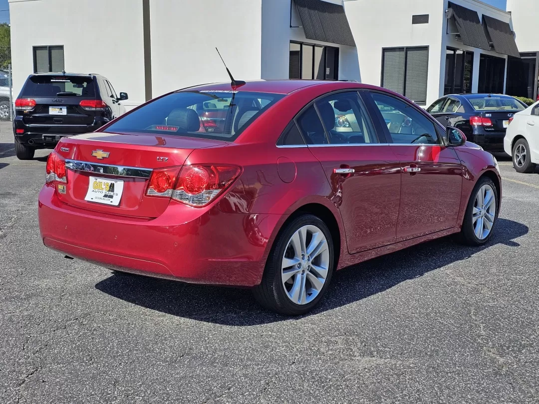 2012 /Jet Black Chevrolet Cruze LTZ (1G1PH5SC9C7) with an Other engine, located at 3959 U.S. 80 W, Phenix City, AL, 36870, (334) 297-4885, 32.469296, -85.135185 - 2012 Chevrolet Cruze LTZ - Photo#4
