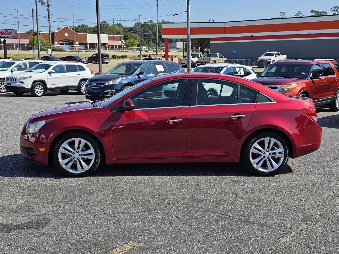 2012 /Jet Black Chevrolet Cruze LTZ (1G1PH5SC9C7) with an Other engine, located at 3959 U.S. 80 W, Phenix City, AL, 36870, (334) 297-4885, 32.469296, -85.135185 - 2012 Chevrolet Cruze LTZ - Photo#7