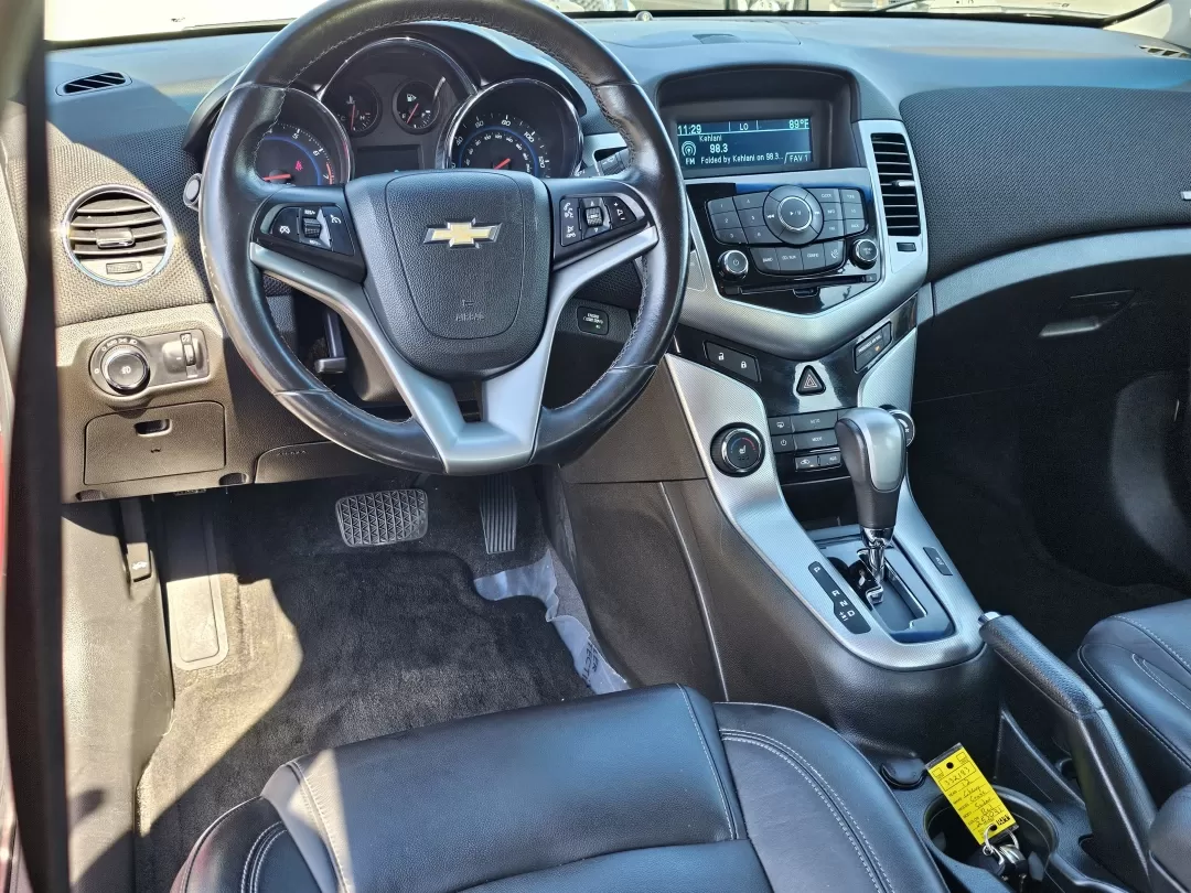 2012 /Jet Black Chevrolet Cruze LTZ (1G1PH5SC9C7) with an Other engine, located at 3959 U.S. 80 W, Phenix City, AL, 36870, (334) 297-4885, 32.469296, -85.135185 - 2012 Chevrolet Cruze LTZ - Photo#15