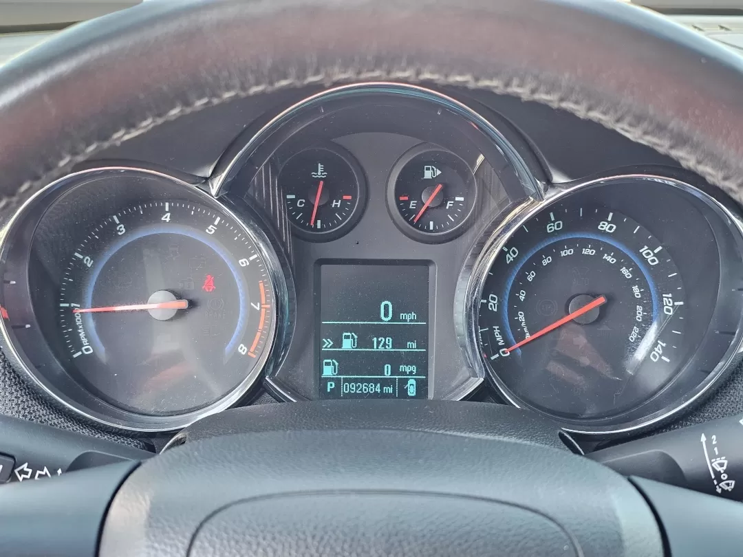 2012 /Jet Black Chevrolet Cruze LTZ (1G1PH5SC9C7) with an Other engine, located at 1430 Gateway Drive, Opelika, AL, 36801, (334) 239-0944, 32.637871, -85.409790 - 2012 Chevrolet Cruze LTZ - Photo#11