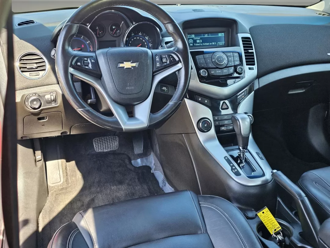2012 /Jet Black Chevrolet Cruze LTZ (1G1PH5SC9C7) with an Other engine, located at 1430 Gateway Drive, Opelika, AL, 36801, (334) 239-0944, 32.637871, -85.409790 - 2012 Chevrolet Cruze LTZ - Photo#15
