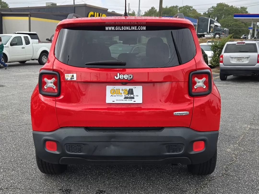 2015 /Black Jeep Renegade Latitude (ZACCJABT9FP) with an Other engine, located at 3959 U.S. 80 W, Phenix City, AL, 36870, (334) 297-4885, 32.469296, -85.135185 - Elevate your daily commute or weekend getaways with the versatile 2015 Jeep Renegade Latitude, now available at Gils Auto in Phenix City, AL. This sporty crossover is designed to seamlessly integrate into your active lifestyle, whether you're navigating city streets or exploring scenic backroads. Wi - Photo#6