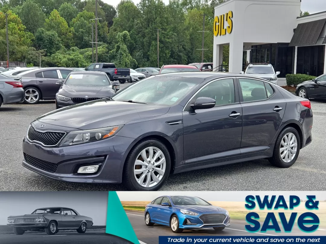 2015 /Beige Kia Optima LX (5XXGM4A75FG) with an Other engine, located at 3959 U.S. 80 W, Phenix City, AL, 36870, (334) 297-4885, 32.469296, -85.135185 - ### Drive into Adventure with the 2015 Kia Optima LX<br /> <br /> Are you looking for a reliable, stylish, and affordable sedan that perfectly blends comfort and practicality? Look no further than the stunning 2015 Kia Optima LX, available now at Gils Auto in Phenix City, AL! This versatile vehicle - Photo#0