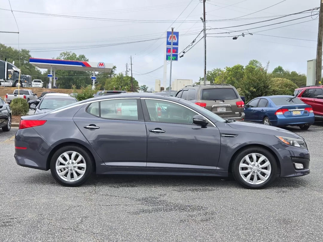 2015 /Beige Kia Optima LX (5XXGM4A75FG) with an Other engine, located at 3959 U.S. 80 W, Phenix City, AL, 36870, (334) 297-4885, 32.469296, -85.135185 - ### Drive into Adventure with the 2015 Kia Optima LX<br /> <br /> Are you looking for a reliable, stylish, and affordable sedan that perfectly blends comfort and practicality? Look no further than the stunning 2015 Kia Optima LX, available now at Gils Auto in Phenix City, AL! This versatile vehicle - Photo#4