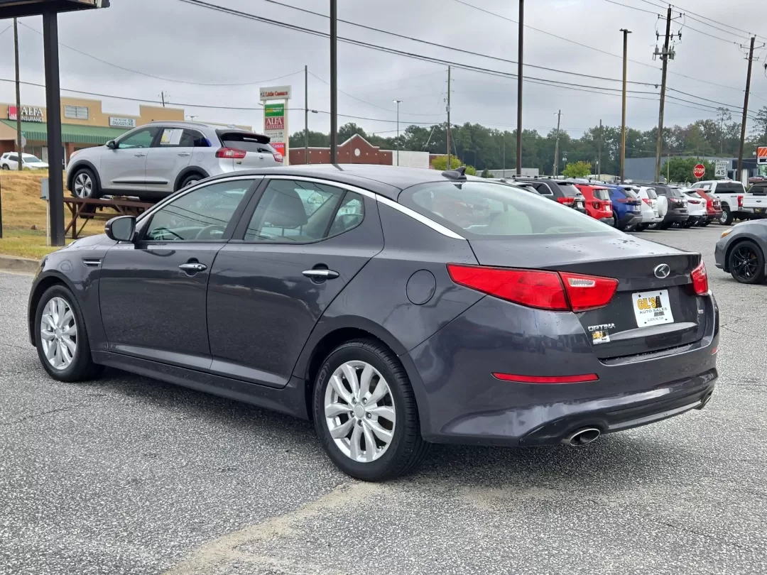 2015 /Beige Kia Optima LX (5XXGM4A75FG) with an Other engine, located at 3959 U.S. 80 W, Phenix City, AL, 36870, (334) 297-4885, 32.469296, -85.135185 - ### Drive into Adventure with the 2015 Kia Optima LX<br /> <br /> Are you looking for a reliable, stylish, and affordable sedan that perfectly blends comfort and practicality? Look no further than the stunning 2015 Kia Optima LX, available now at Gils Auto in Phenix City, AL! This versatile vehicle - Photo#7