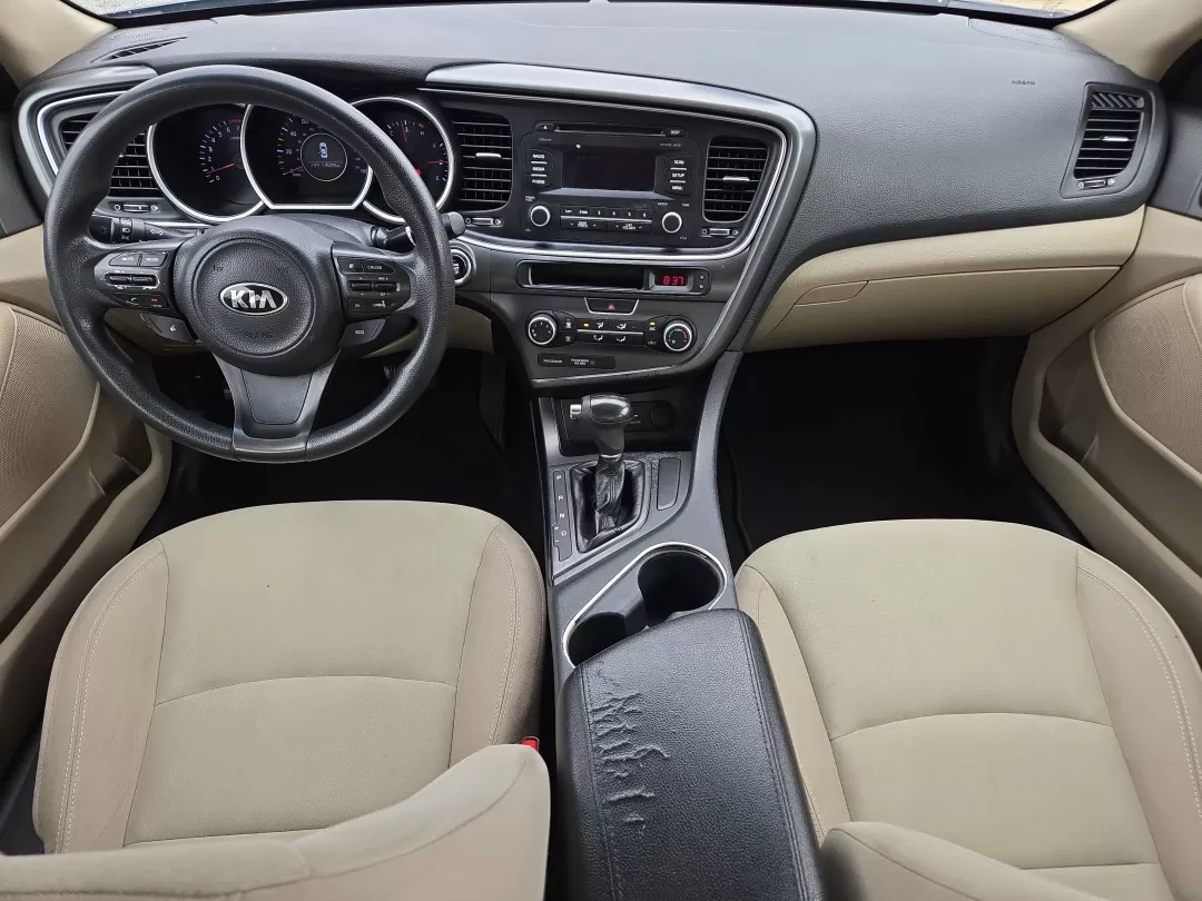 2015 /Beige Kia Optima LX (5XXGM4A75FG) with an Other engine, located at 3959 U.S. 80 W, Phenix City, AL, 36870, (334) 297-4885, 32.469296, -85.135185 - ### Drive into Adventure with the 2015 Kia Optima LX<br /> <br /> Are you looking for a reliable, stylish, and affordable sedan that perfectly blends comfort and practicality? Look no further than the stunning 2015 Kia Optima LX, available now at Gils Auto in Phenix City, AL! This versatile vehicle - Photo#13