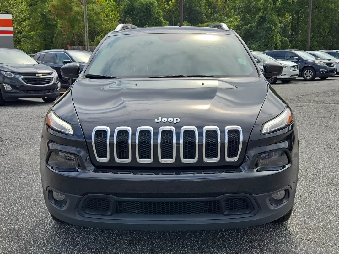 2015 /Lt Frost Beige/Black Jeep Cherokee Latitude (1C4PJLCS6FW) with an Other engine, located at 3959 U.S. 80 W, Phenix City, AL, 36870, (334) 297-4885, 32.469296, -85.135185 - 2015 Jeep Cherokee Latitude - Photo#1