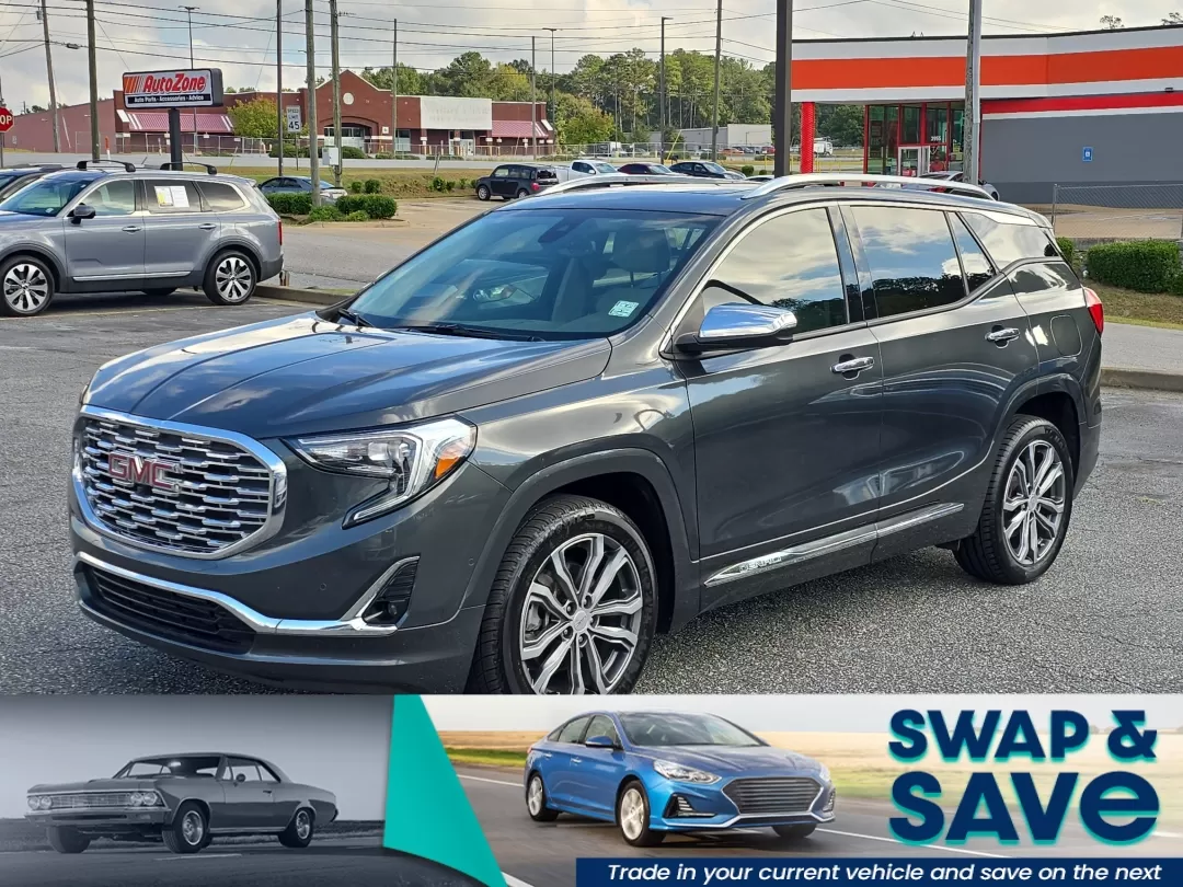 2018 /Light Platinum/Taupe GMC Terrain Denali (3GKALSEX4JL) with an Other engine, located at 3959 U.S. 80 W, Phenix City, AL, 36870, (334) 297-4885, 32.469296, -85.135185 - 2018 GMC Terrain Denali - Photo#0