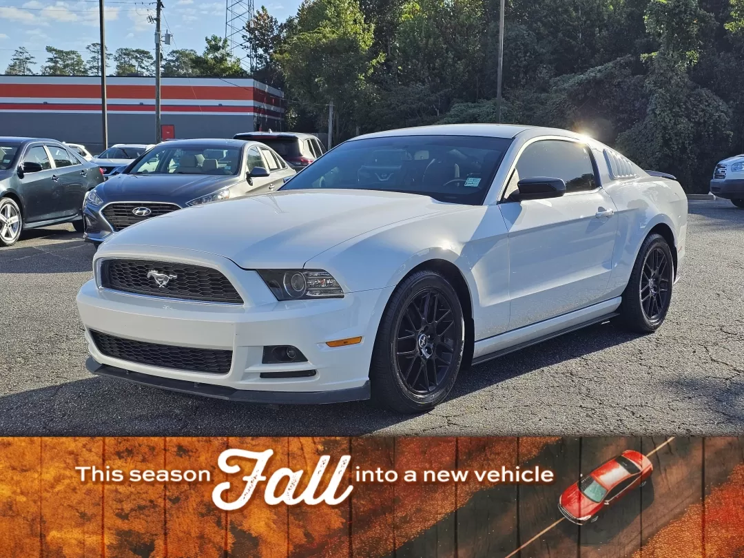 2014 Ford Mustang (1ZVBP8AM9E5) with an Other engine, located at 5115 14th Ave., Columbus, GA, 31904, (706) 323-0345, 32.511494, -84.971046 - Unleash your inner rebel with the 2014 Ford Mustang, the quintessential American muscle car that embodies freedom and adventure. Ideal for thrill-seekers and weekend warriors alike, this stunning white coupe combines timeless style with exhilarating performance. If you're looking to make an unforget - Photo#0