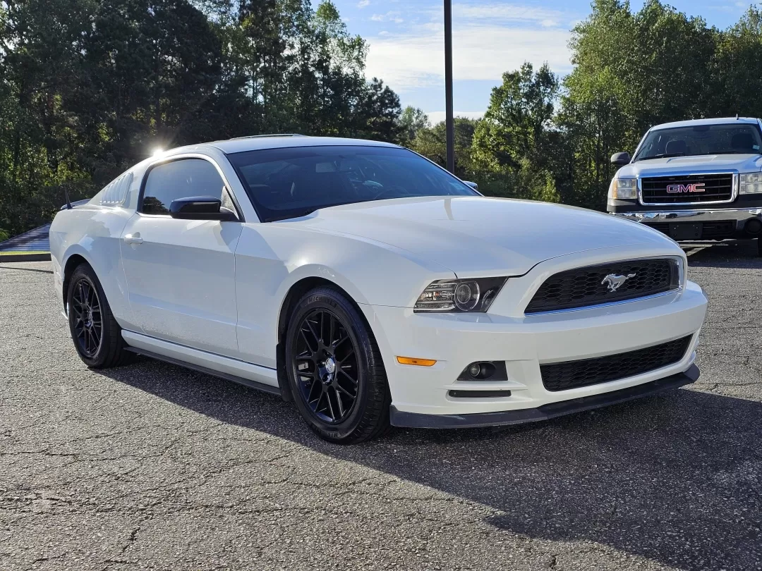 2014 Ford Mustang (1ZVBP8AM9E5) with an Other engine, located at 5115 14th Ave., Columbus, GA, 31904, (706) 323-0345, 32.511494, -84.971046 - Unleash your inner rebel with the 2014 Ford Mustang, the quintessential American muscle car that embodies freedom and adventure. Ideal for thrill-seekers and weekend warriors alike, this stunning white coupe combines timeless style with exhilarating performance. If you're looking to make an unforget - Photo#2