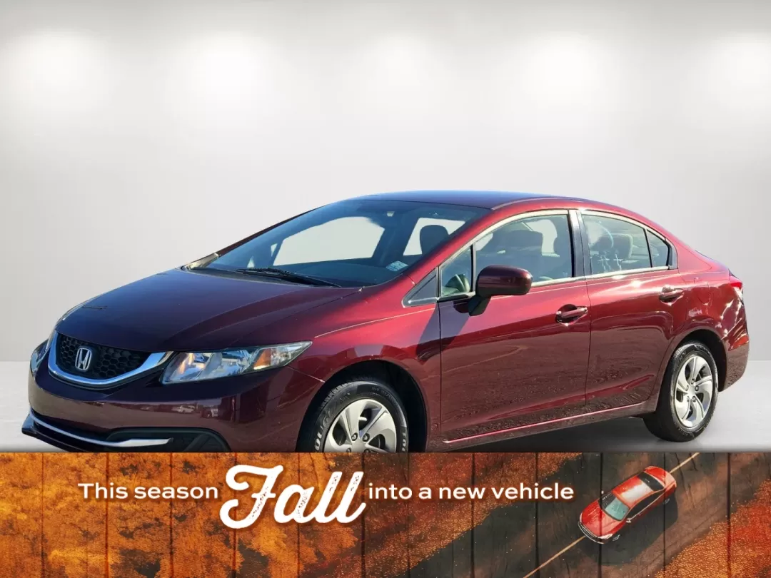 2015 Honda Civic Sedan LX (19XFB2F51FE) with an Other engine, located at 1430 Gateway Drive, Opelika, AL, 36801, (334) 239-0944, 32.637871, -85.409790 - Discover the perfect blend of reliability and affordability with the 2015 Honda Civic Sedan LX, available now at Gils Auto in Phenix City, AL. Whether you're commuting to work, running errands around town, or embarking on weekend adventures, this versatile sedan is designed for your lifestyle. With - Photo#0