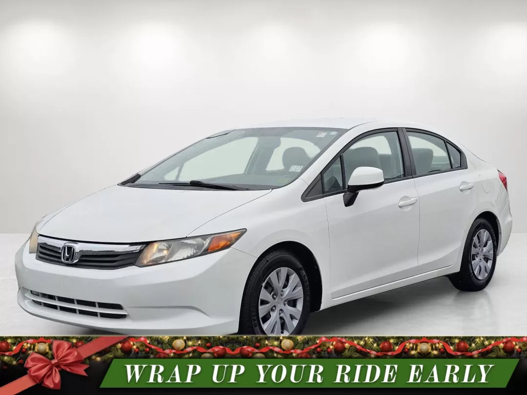 2012 Honda Civic Sdn LX (2HGFB2F5XCH) with an Other engine, located at 7000 Northlake Connector, Columbus, GA, 31904, (706) 987-8085, 32.524975, -84.978134 - Discover your next adventure in the sleek and efficient 2012 Honda Civic Sdn LX, available now at Gils Auto in Phenix City, AL. This remarkable sedan is not just a vehicle; it's a lifestyle choice, perfect for individuals and families looking for reliability, comfort, and style. Whether you're navig - Photo#0