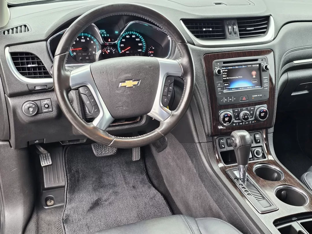 2015 /Ebony Chevrolet Traverse LT (1GNKRHKDXFJ) with an Other engine, located at 5115 14th Ave., Columbus, GA, 31904, (706) 323-0345, 32.511494, -84.971046 - **Elevate Your Family Adventures with the 2015 Chevrolet Traverse LT at Gils Auto!**<br /> <br /> Are you searching for the perfect family SUV that combines space, comfort, and the latest technology? Look no further than this 2015 Chevrolet Traverse LT, now available at Gils Auto in Phenix City, AL. - Photo#16