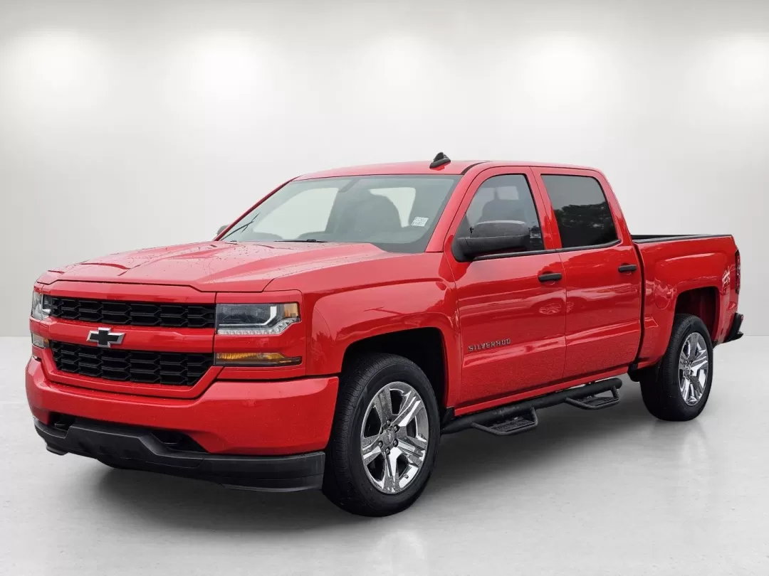 2018 /Dark Ash with Jet Black Interior Accents Chevrolet Silverado 1500 Custom (3GCPCPEC8JG) with an Other engine, located at 3959 U.S. 80 W, Phenix City, AL, 36870, (334) 297-4885, 32.469296, -85.135185 - **Elevate Your Adventures with the 2018 Chevrolet Silverado 1500 Crew Cab - Your Perfect Pickup for Every Lifestyle!**<br /> <br /> Are you ready to take on the road with confidence? The 2018 Chevrolet Silverado 1500, available at Gils Auto in Phenix City, AL, is designed for those who crave adventu - Photo#1